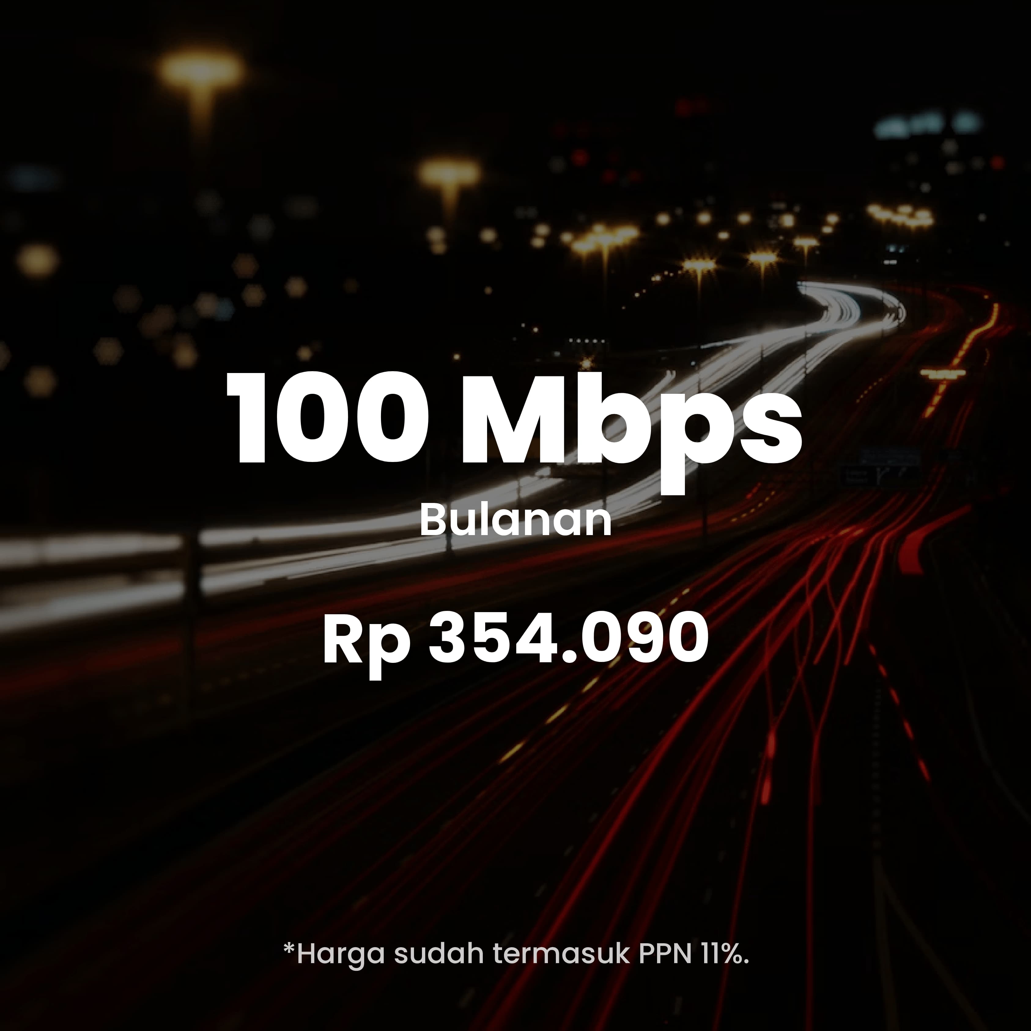 IDPlay Paket 100 Mbps bulanan