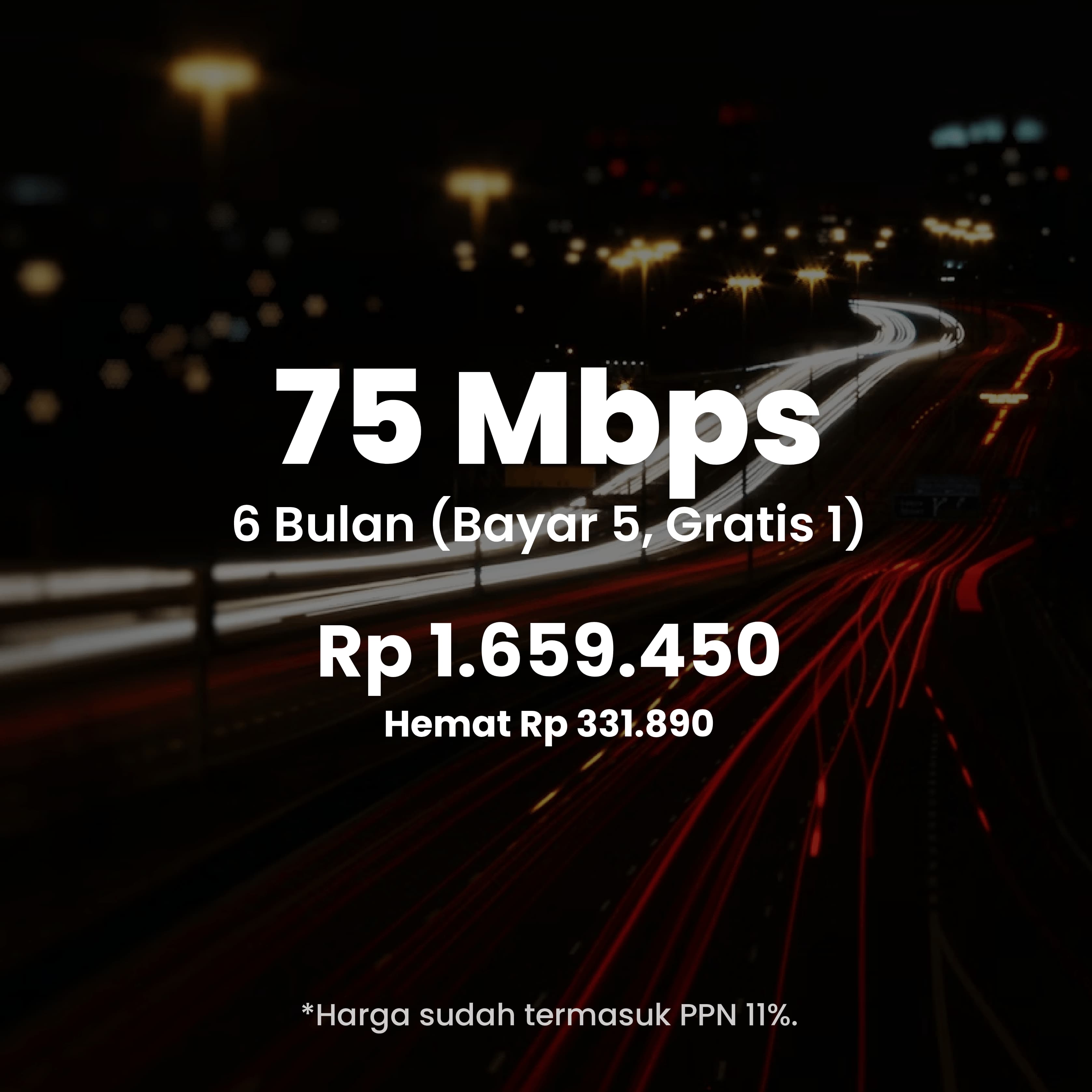 IDPlay Paket 75 Mbps semesteran